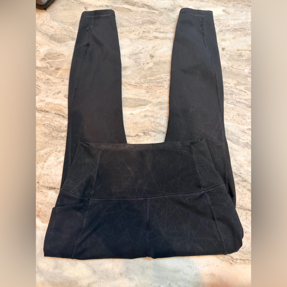 Spyder Active Black Leggings Compression Tights Athletic Yoga Pants S/P Small